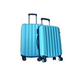 4 wheel ABS Luggage Travel Luggage (Blue)