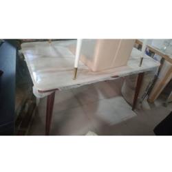 WHITE TOP DINING TABLE (1530)