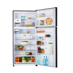Toshiba Refrigerator | Toshiba Refrigerator 608L Double Door Black Glass- GR-AG820U(XK) - deluxe.com.ng