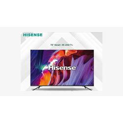 Hisense 75 Inch 4K UHD Smart Television TV with Free Bracket 75 A7120 | WIFI | 2USB DIVX | 1 AV