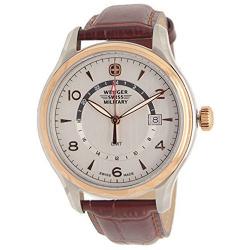 Wenger 79306C Swiss Army Classic Executive Brown Leather Watch