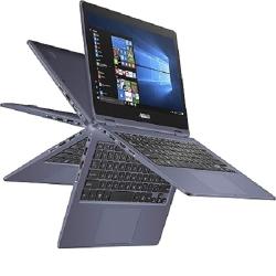 Asus Vivobook Flip Convertible 2-In-1 Laptop With 11.6-Inch, Intel Celeron Processor, 4GB RAM, 64GB Flash Memory, Intel HD Graphics - Star Grey | TP202NA-EH008TS (DW) - deluxe.com.ng