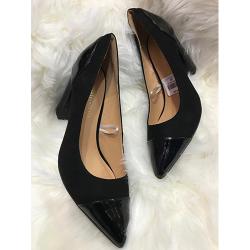 WOMEN'S EXOTIC BLACK HIGH HEEL SHOE (AVAILABLE IN ALL SIZES)