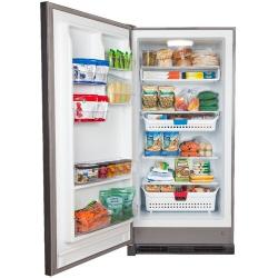 Electrolux Freezer | 581 Litres 21 Cuft MUFF21 Single Door Upright Freezer In Stainless Steel Colour