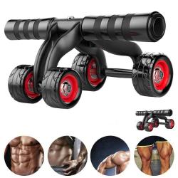 GATEGOLD FITNESS - Multi-Functional Lightweight Portable Trainer 4-Wheel Ab Roller And Push Up Bar – abr - deluxe.com.ng