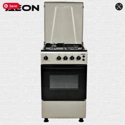 Aeon Gas Cooker | Aeon Gas Cooker 50x50 With 3 Gas Burner Inox Hob Silver Colour - S5311MEIMPDBS - deluxe.com.ng