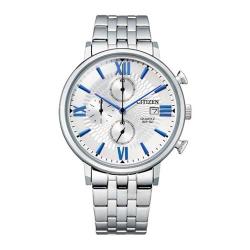 CITIZEN AN3610-71A MEN’S CHRONOGRAPH DISPLAY QUARTZ AND STAINLESS STEEL STRAP WATCH - Deluxe.com.ng