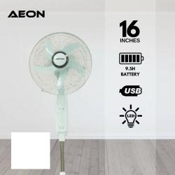 AEON FAN | AEON 16 Inch Rechargeable Standing Fan ARF-16B 40W - deluxe.com.ng