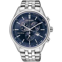 CITIZEN AT2140-55L MEN’S ECO-DRIVE TACHYMETER BLUE DIAL WATCH - Deluxe.com.ng