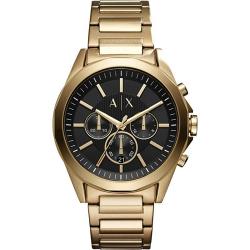 ARMANI EXCHANGE AX2611 MEN’S CHRONOGRAPH GOLD-TONE STAINLESS STEEL WATCH - Deluxe.com.ng