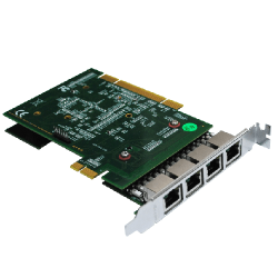 Allo 4 Port PRI Card (PCIe) with LEC (4th Gen)- 4E1 deluxe.com.ng