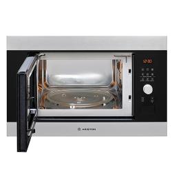 Ariston MicroWave Oven | MF25GUK IX A 25L Combi Microwave Oven With Wire Rack And Turntable - deluxe.com.ng