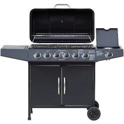 Dayton 6+1 Burners Gas Grill And Barbecue Set (MART) - deluxe.com.ng
