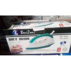 BENIZONE DRY IRON 1000W YPF-2003A - deluxe.com.ng