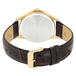 CITIZEN BF2023-01A MEN’S BROWN LEATHER CLASSIC WATCH - deluxe.com.ng