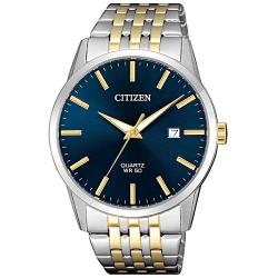 CITIZEN BI5006-81L MEN’S BLUE DIAL TWO-TONE STAINLESS STEEL WATCH - deluxe.com.ng