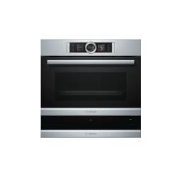 Bosch Serie 8 BIC630NS1B Built-in Warming Drawer, Brushed Steel