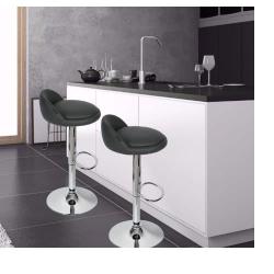 QUALITY DESIGNED BLACK BAR STOOL - AVAILABLE (MOBIN) - deluxe.com.ng