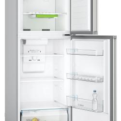 Bosch Serie | 2 free-standing fridge-freezer with freezer at top 171 x 60 cm Inox-look-metallic KDN30N12N5 Refrigerator - deluxe.com.ng