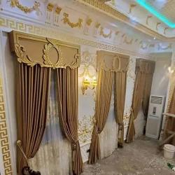 DELUXE LUXURY EXQUISITE CURTAIN 56 (Price stated is Starting Price,State Dimension needed) - Deluxe.com.ng