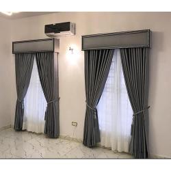 DELUXE LUXURY EXQUISITE CURTAIN 42 (Price stated is Starting Price,State Dimension needed) - Deluxe.com.ng