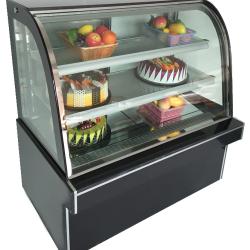 CAKE DISPLAY SHOWCASE CURVE (MART) - deluxe.com.ng
