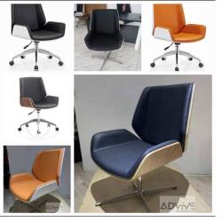 QUALITY DESIGNED DIFFERNT COLORS OF LOW BACK & LOW ARM  EXECUTIVE CHAIR- AVAILABLE (AUFUR) - deluxe.com.ng