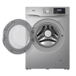 TCL WASHING MACHINE | 8KG, AUTOMATIC, FRONT LOAD, SILVER - F608FLS - deluxe.com.ng