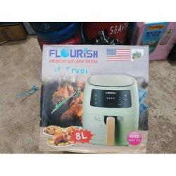 Flourish | 8L AIR FRYER/Non-stick Oil-Free Frying Machine- deluxe.com.ng