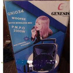 GENESIS SOUND 10 INCHES SPEAKER GN1034 - deluxe.com.ng