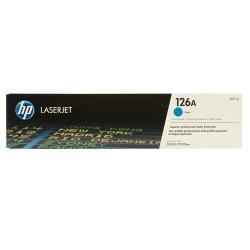 HP 126A Cyan Original LaserJet Toner Cartridge(CE311A) - deluxe.com.ng