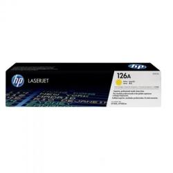 HP 126A Yellow Original LaserJet Toner Cartridge (CE312A) - deluxe.com.ng