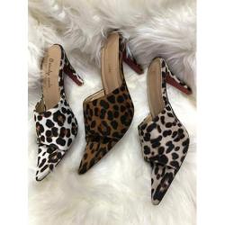 WOMEN'S FUR LIKE UNIQUE HIGH HEEL SHOE (AVAILABLE IN ALL SIZES)