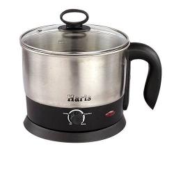 Haris | 1.8L Mini Stainless Steel Electric Cooking PotNoodles Cooker- deluxe.com.ng