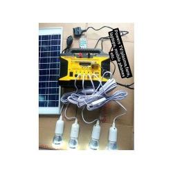 Qasa | Solar Power Portable SPP-007DC And QSP-20W15V+4BULBS- deluxe.com.ng