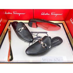 FERRAGAMO MEN'S OPEN SHOE 417 (AVAILABLE IN ALL SIZES) - Deluxe.com.ng