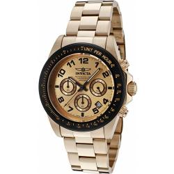 INVICTA 10705 MEN’S SPEEDWAY CHRONOGRAPH ROSE GOLD BRACELET WATCH - Deluxe.com.ng