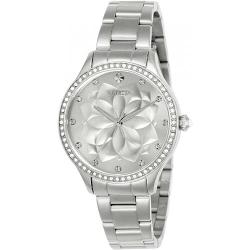 INVICTA 24536 WOMEN’S WILDFLOWER SILVER DIAL BRACELET WATCH - Deluxe.com.ng