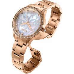 INVICTA 28057 WOMEN’S WILDFLOWER QUARTZ 3 HAND WHITE DIAL WATCH - Deluxe.com.ng