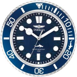 INVICTA 33774 PRO DIVER STAINLESS STEEL BLUE WALL CLOCK - Deluxe.com.ng
