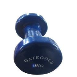 GATEGOLD JDB12.2 VINYL DIPPING DUMBBELL (In Pair) - 2KG - Deluxe.com.ng