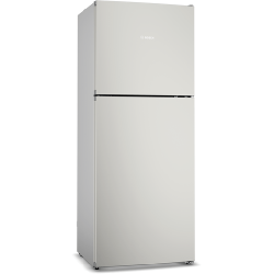 Bosch Refrigerator Serie | 2 free-standing fridge-freezer with freezer at top 178 x 70 cm Inox-look-metallic | KDN43N12N5 - deluxe.com.ng