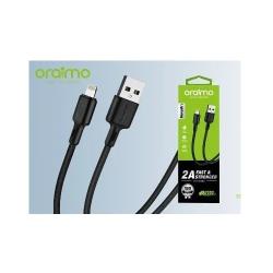 Oraimo Duraline Ocd-l53 2a Fast Charging Lightning Cable For Iphone - Black