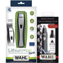 WAHL Lithium Ion Vario Trimmer, 3 Pin - 1541-0470 - deluxe.com.ng