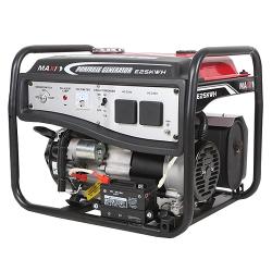 MAXI GENERATOR EK25|2KW|3.1 KVA | GASOLINE | BATTERY | OIL ALERT | 15L FUEL TANK | WHEELS | HANDLES - deluxe.com.ng