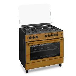 MAXI Gas Cooker 60*90 (4 + 2 ) WOOD - deluxe.com.ng