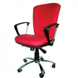 NRM809 Fabric Chair (Red) - deluxe.com.ng