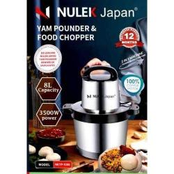 Nulek | Japan Yam Pounder And Multifunctional Food Machine-8L- deluxe.com.ng