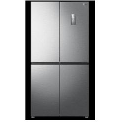 TCL REFRIGERATOR | 429 LITRE, 4 DOOR/CROSS DOOR, INVERTER NO FROST, ELECTRONIC CONTROL, AAT FRESH TECHNOLOGY, HUMIDITY CARE CRISPER, LED LIGHT, GLASS SHELF, INOX - P460CDS - deluxe.com.ng