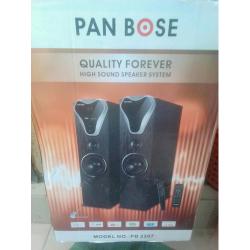 PAN BOSE HIGH POWER HOME THEATER WITH REMOTE 50W PB-2208- deluxe.com.ng